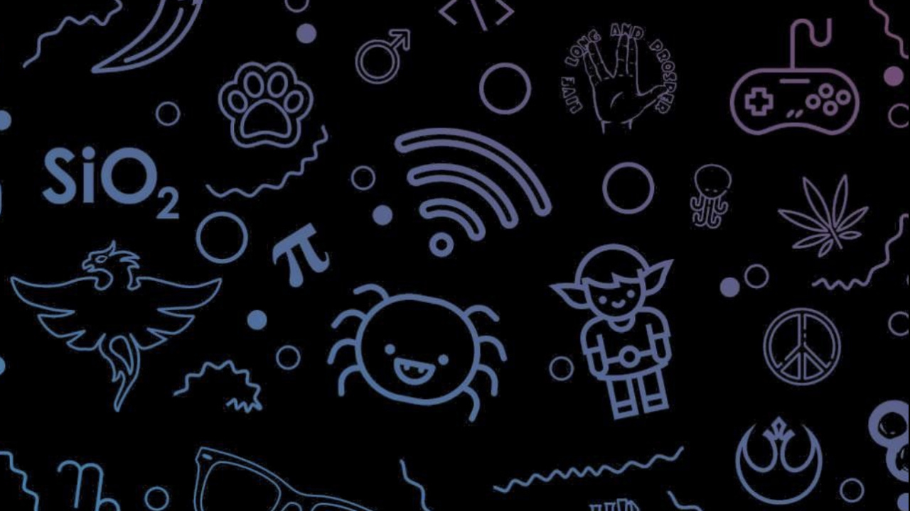 Обои графический дизайн, дизайн, графика, арт, минимализм в разрешении 1280x720