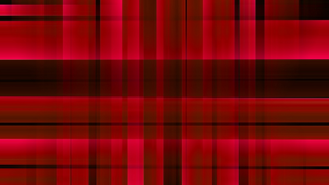 Обои красный цвет, узор, шотландка, ткань, свет в разрешении 1366x768
