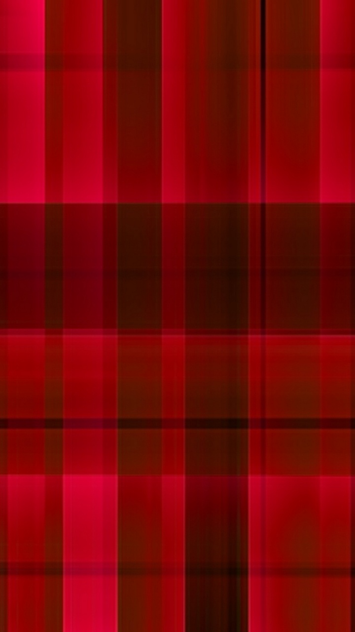 Обои красный цвет, узор, шотландка, ткань, свет в разрешении 720x1280