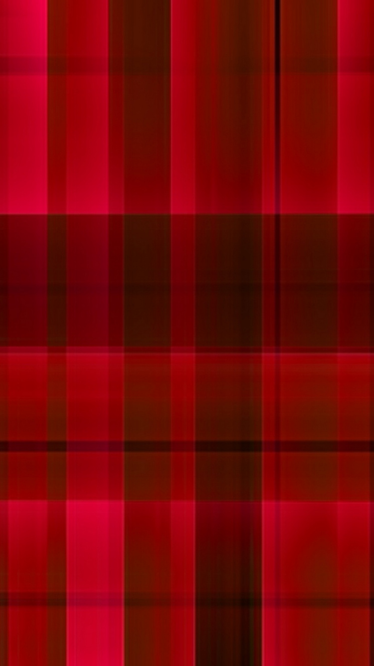 Обои красный цвет, узор, шотландка, ткань, свет в разрешении 750x1334
