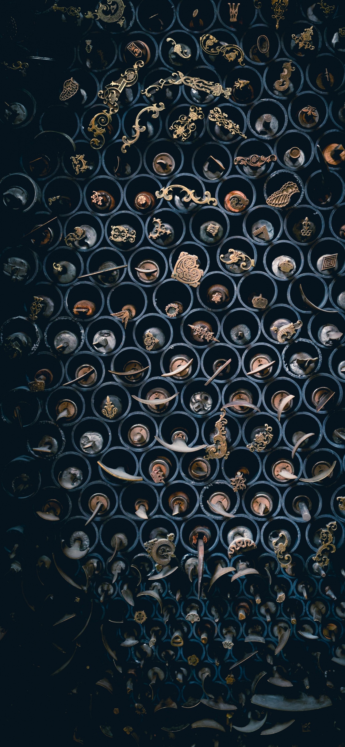 Обои смена реальности, реальность, арт, круг, симметрия в разрешении 1125x2436