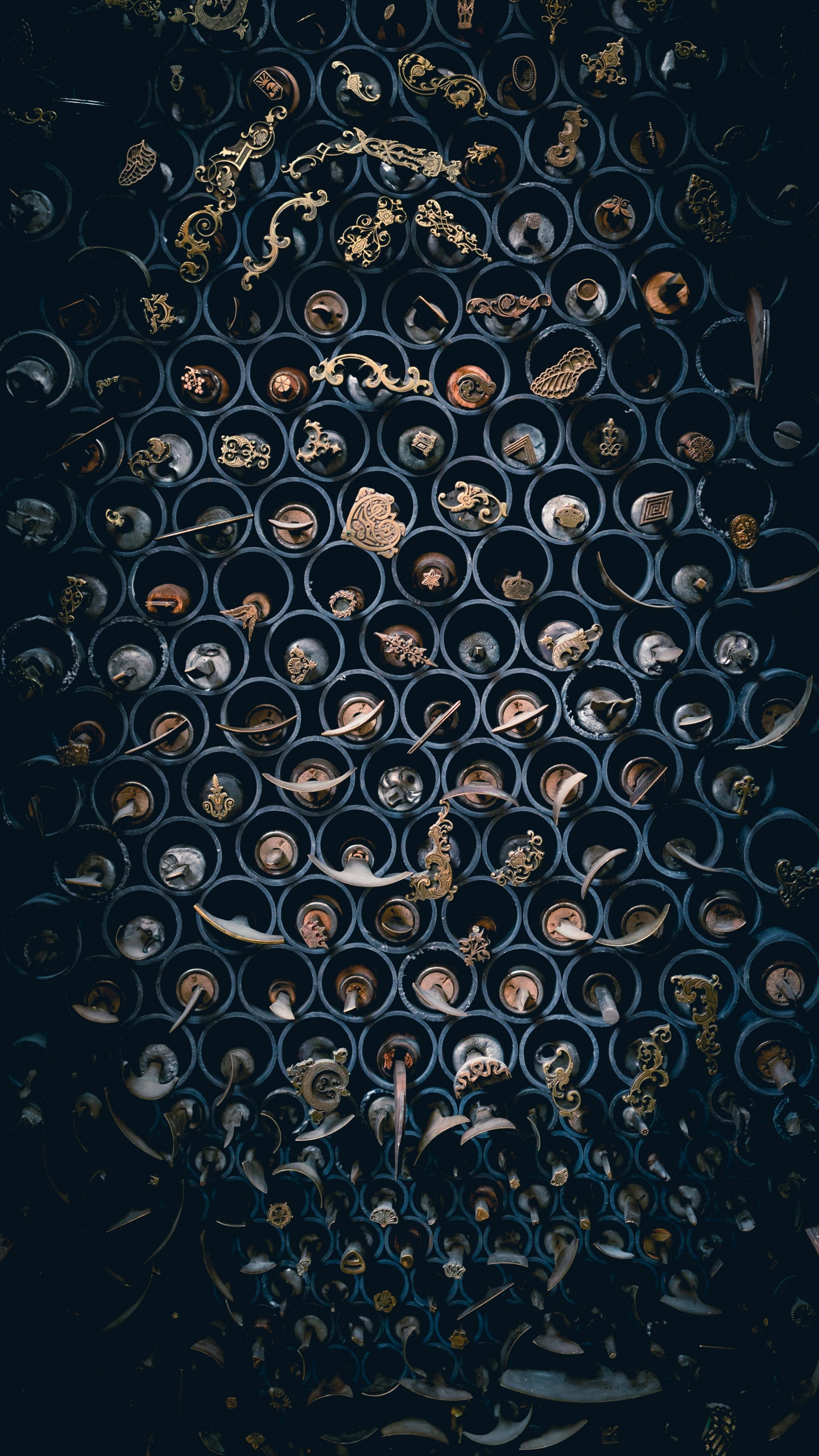 Обои смена реальности, реальность, арт, круг, симметрия в разрешении 1440x2560