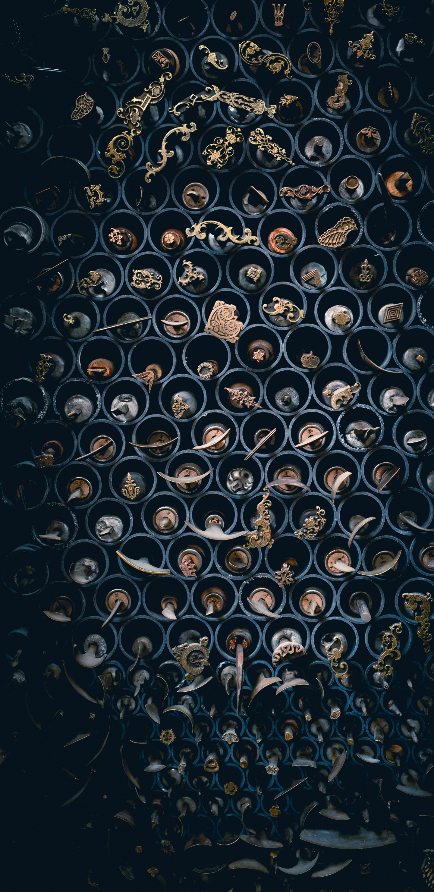 Обои смена реальности, реальность, арт, круг, симметрия в разрешении 1440x2960