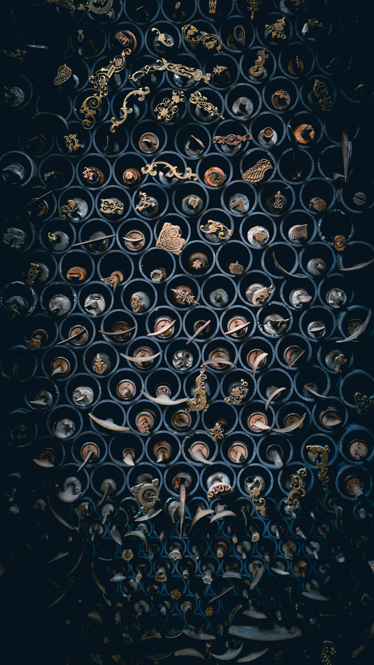 Обои смена реальности, реальность, арт, круг, симметрия в разрешении 750x1334