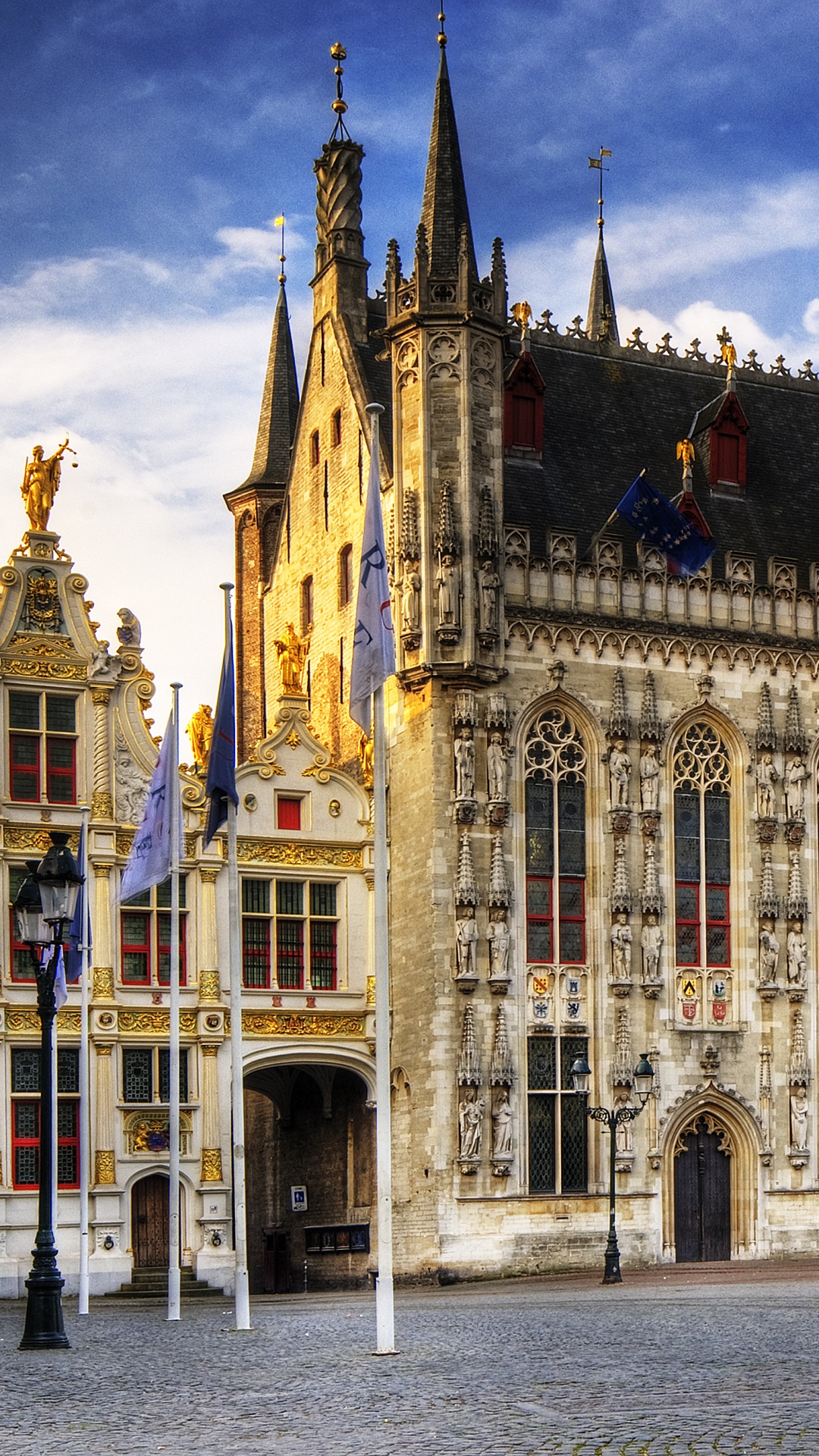 Обои мэрия, гент, Амстердам, Городские Туры Брюсселя, город в разрешении 1080x1920