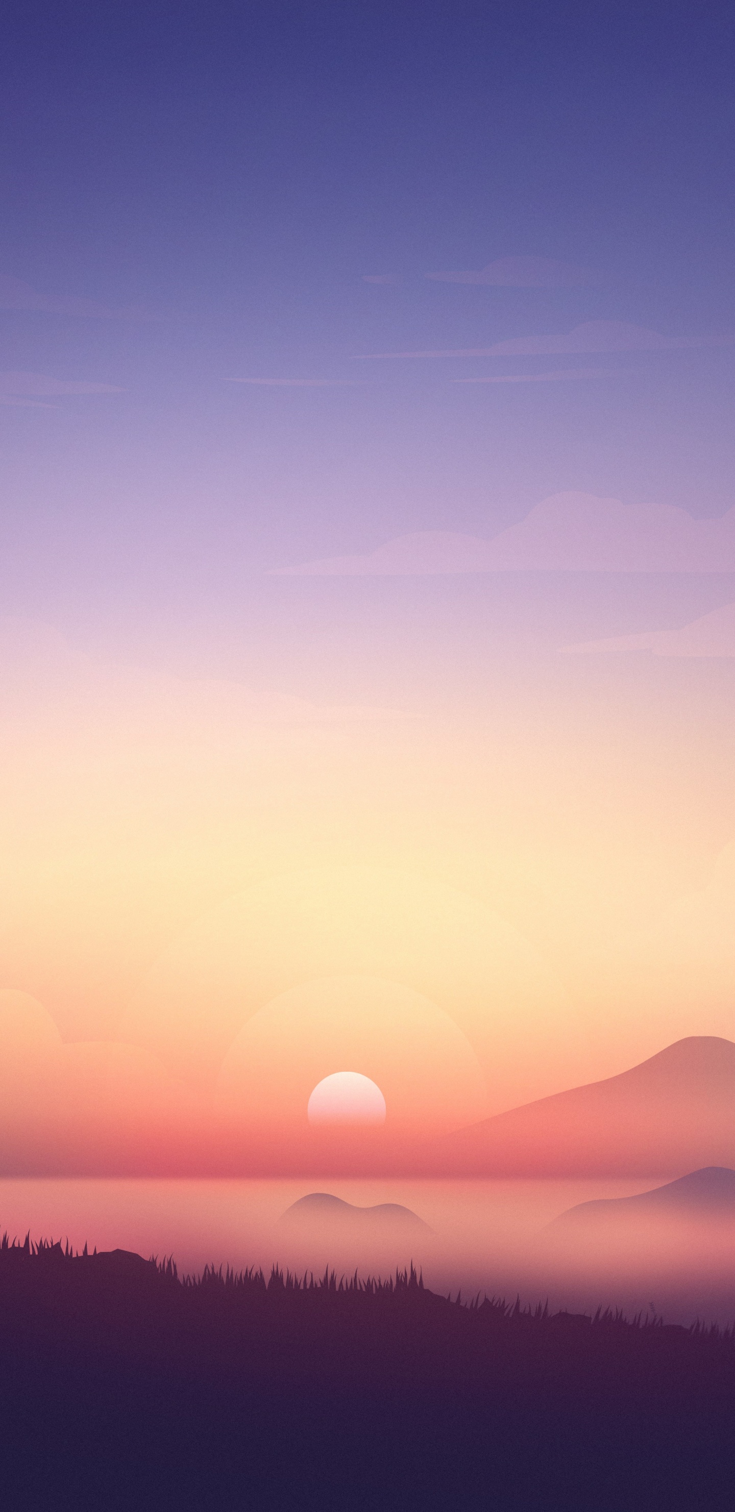 Обои бесплатный минималист, ubuntu, минимализм, цветной, Линкин Парк в разрешении 1440x2960