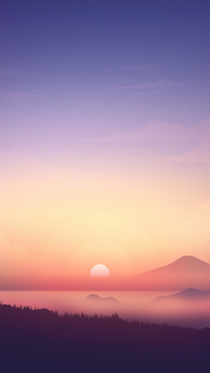 Обои бесплатный минималист, ubuntu, минимализм, цветной, Линкин Парк в разрешении 720x1280