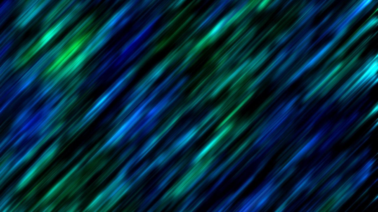 Обои синий, зеленый, бирюза, электрик, линия в разрешении 1280x720