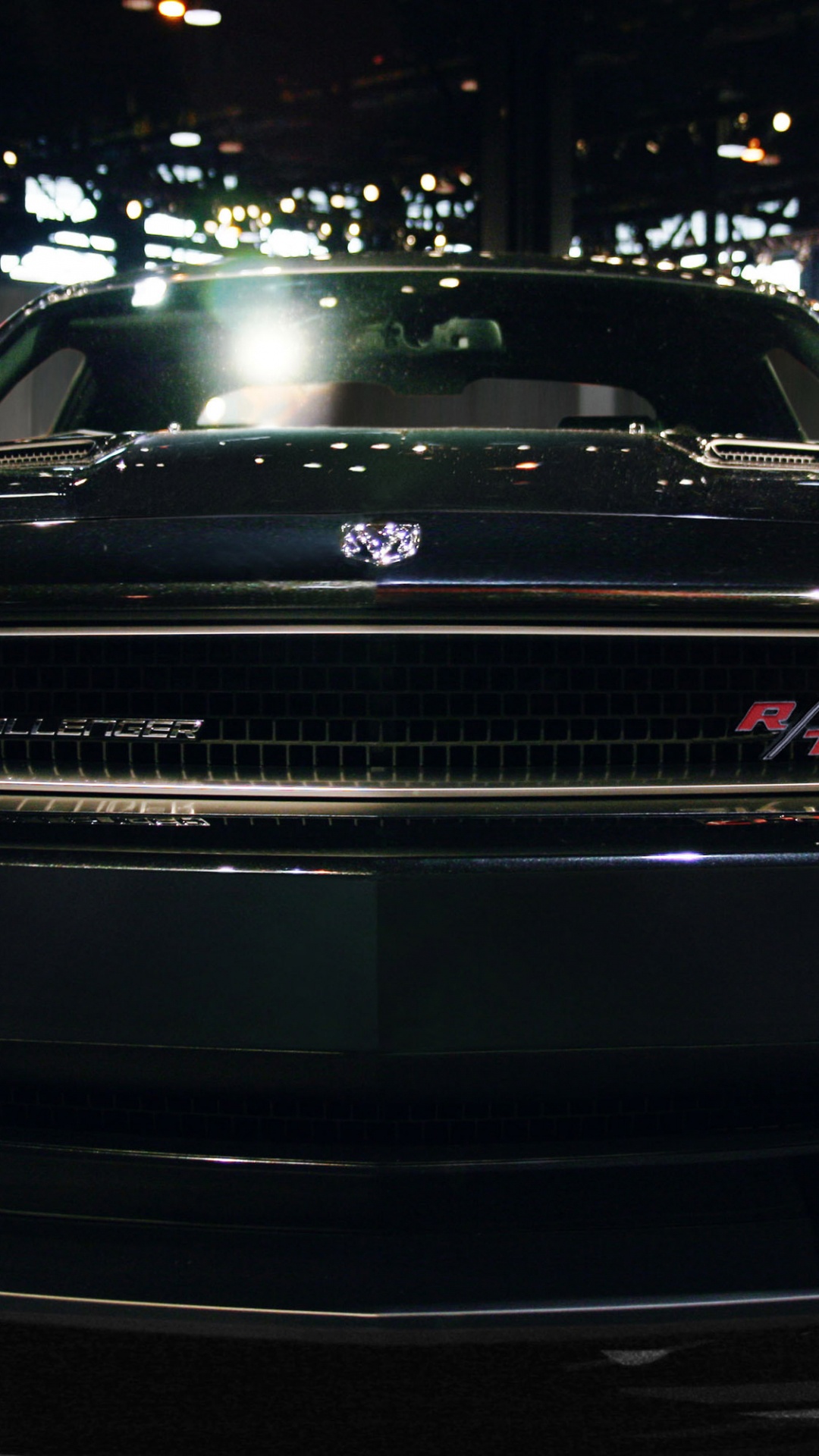 Обои dodge, авто, мускул кар, фара, Додж Челленджер в разрешении 1080x1920