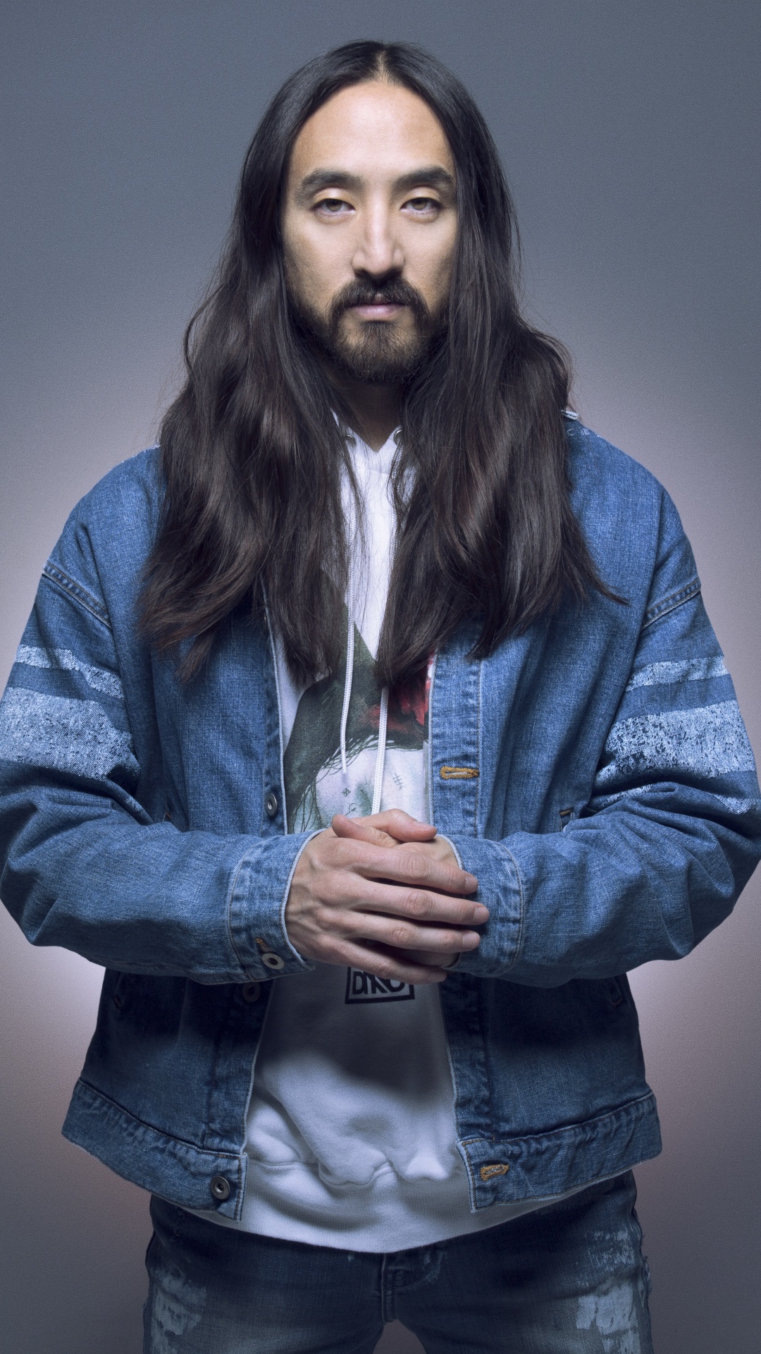 Обои Стив Аоки, электронная танцевальная музыка, волосы на лице, волосы, борода в разрешении 1080x1920