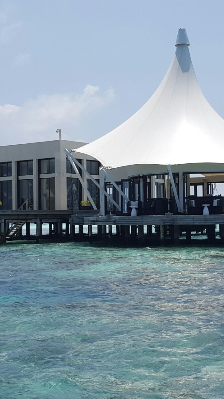 Обои море, плавательный бассейн, отпуск, прибежище, океан в разрешении 720x1280