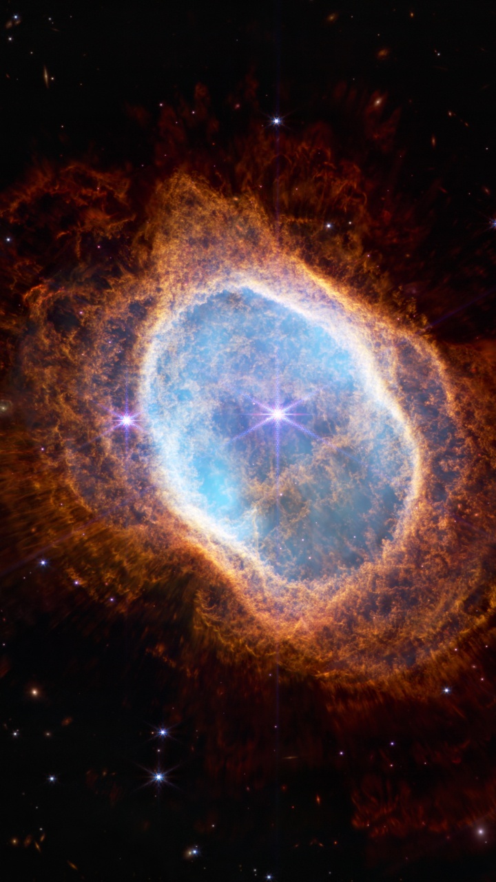 Обои Космический Телескоп Джеймса Вебба, туманность, нгк 3132, космический телескоп, Астрономия в разрешении 720x1280