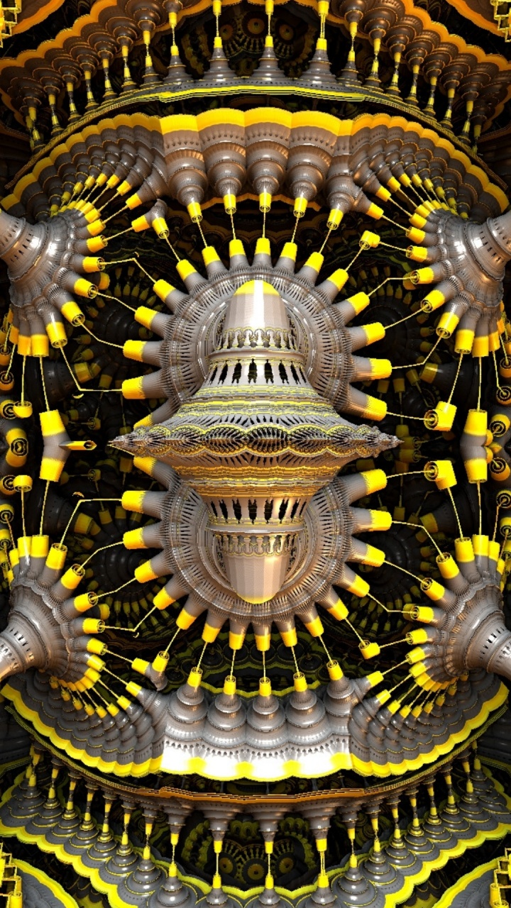 Обои узор, планшет, смартфон, глаз, свет в разрешении 720x1280