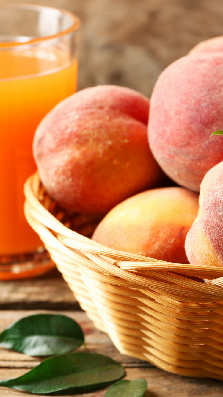 Обои персик, фрукты, пища, Рангпур, Клементина в разрешении 750x1334