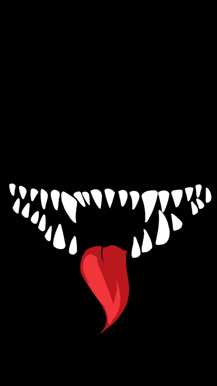 Обои пасть, кость, жест, арт, крыло в разрешении 720x1280