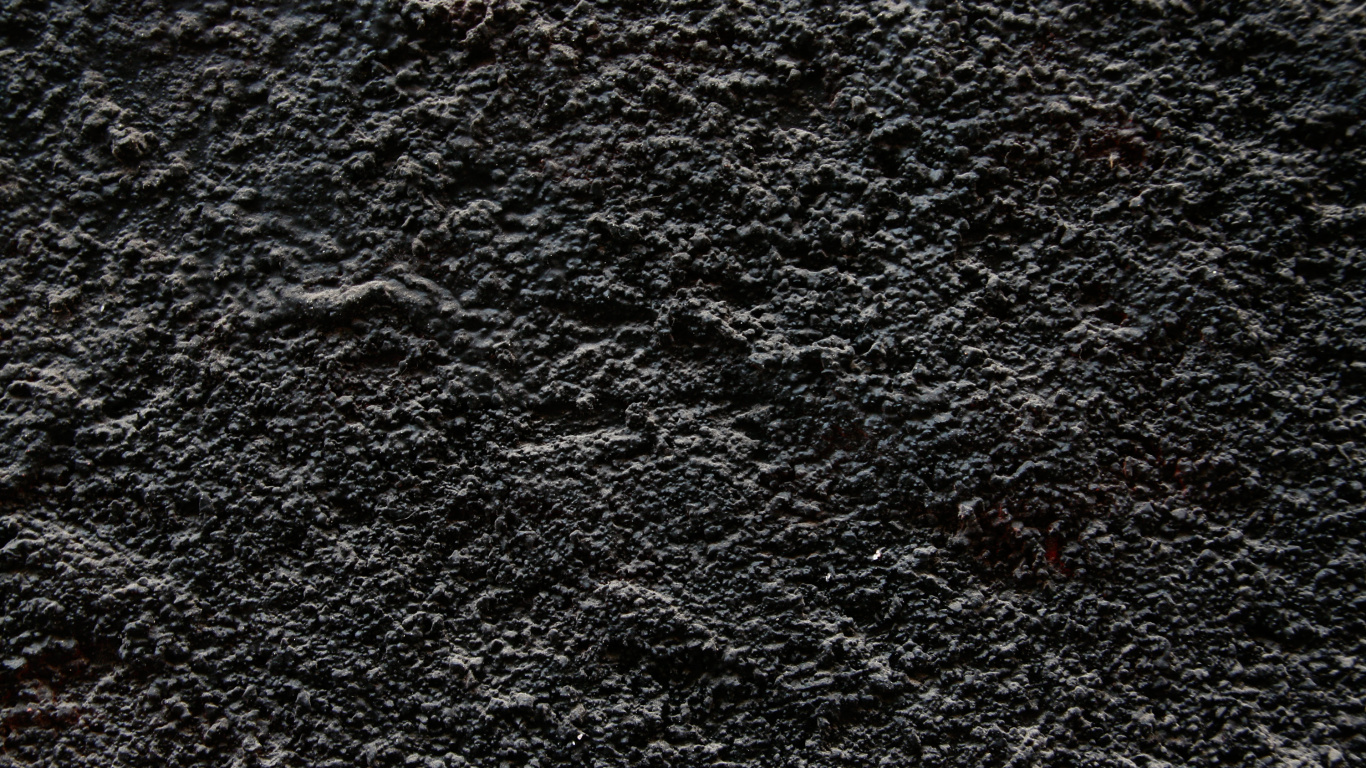 Обои почва, черный, асфальт, гранит, текстура в разрешении 1366x768