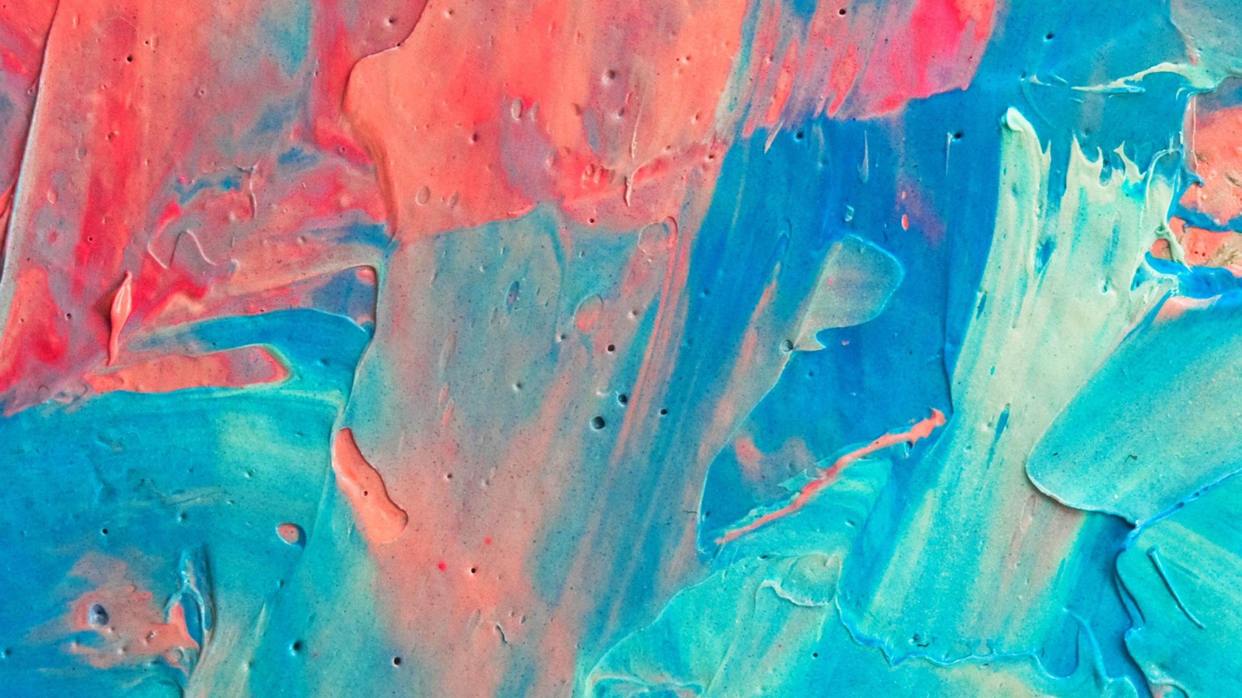 Обои живопись, арт, акриловая краска в разрешении 2560x1440