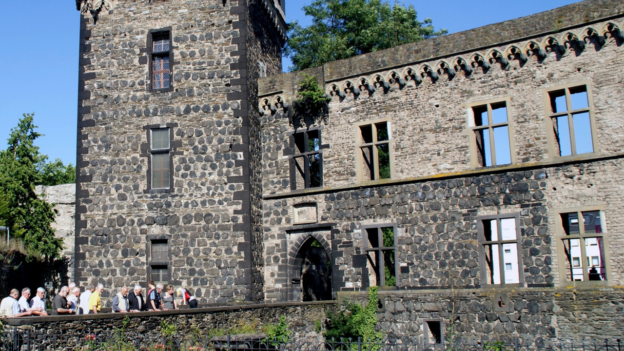 Обои Андернах, средневековье, архитектура, здание, средневековая архитектура в разрешении 1280x720