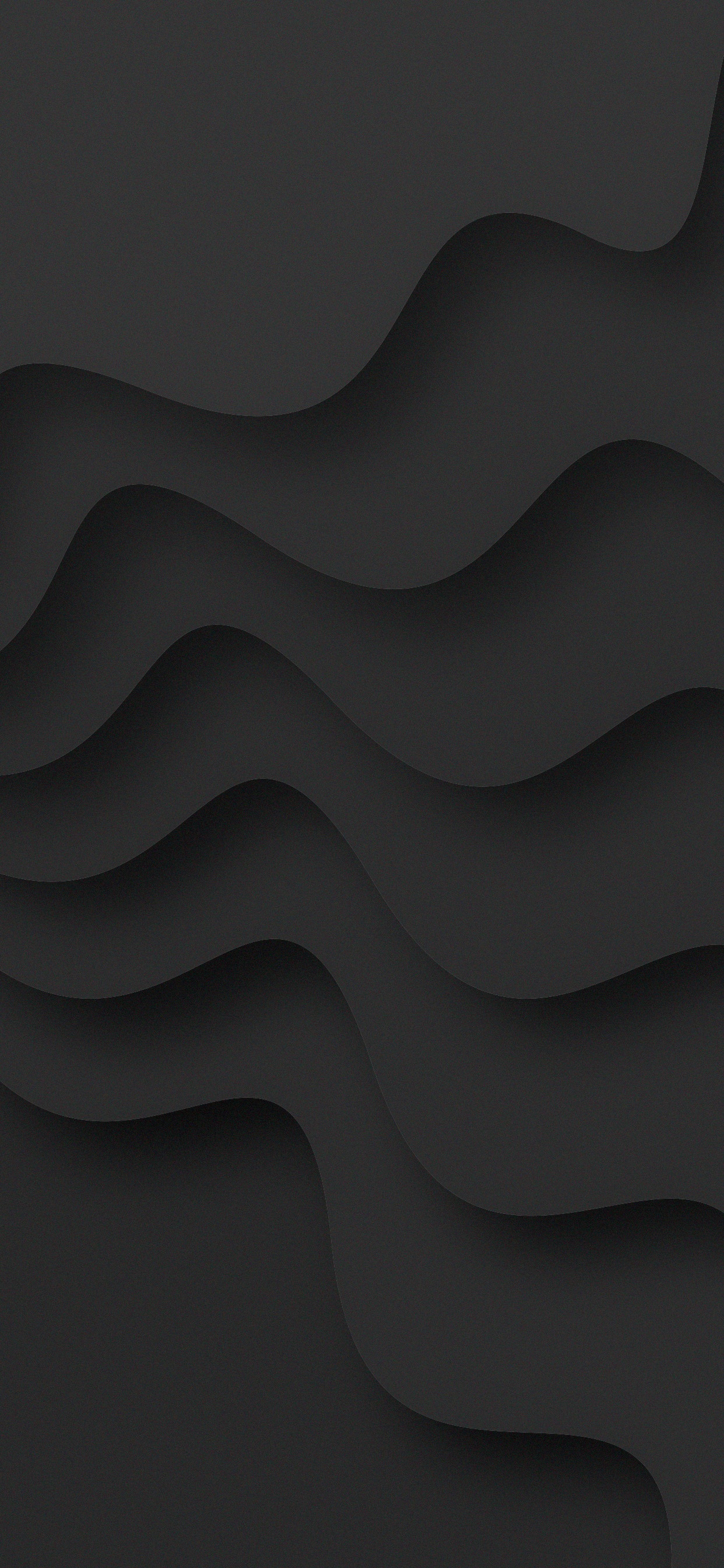 Обои монохромный, черный и белый, серый цвет, полутона и оттенки, склон в разрешении 1242x2688