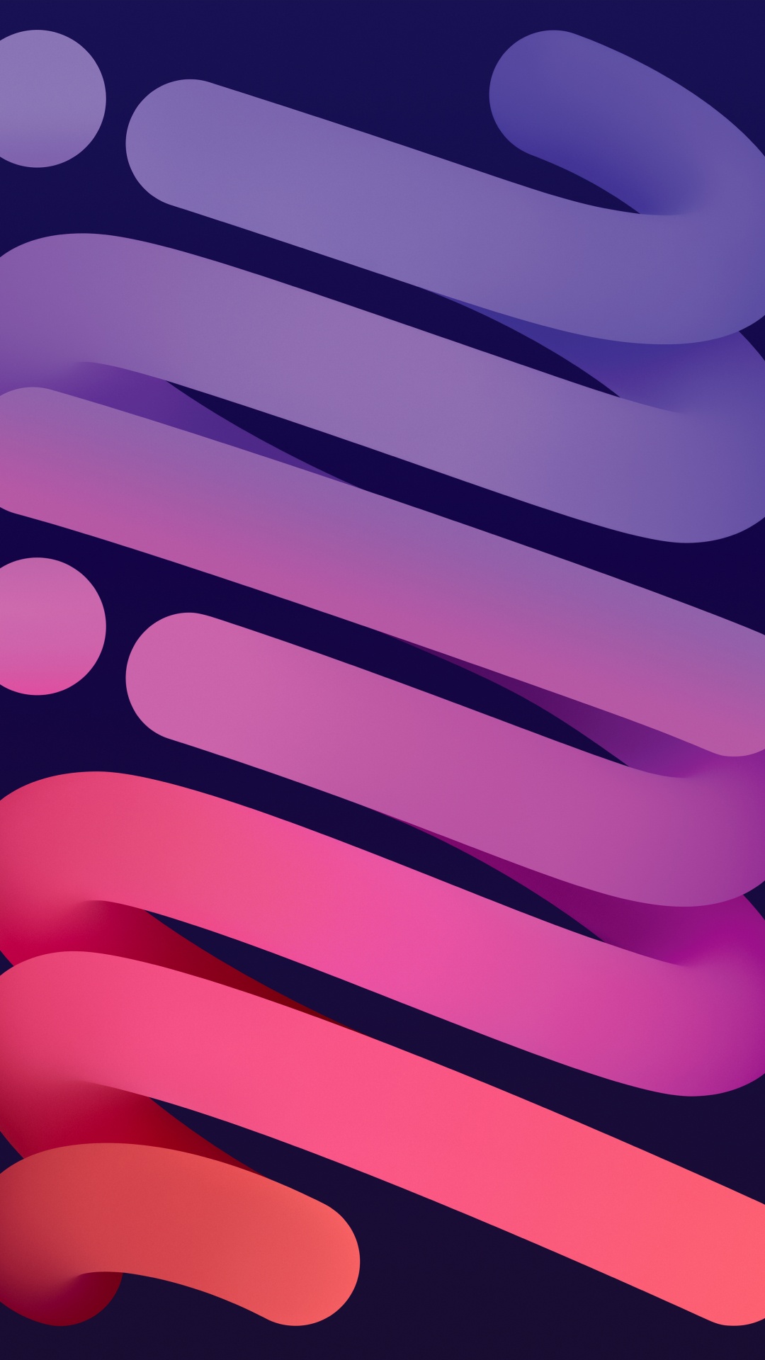 Обои iPad Mini Stock Wallpaper in 4K Resolution (Purple) – Light (for iPad) в разрешении 1080x1920