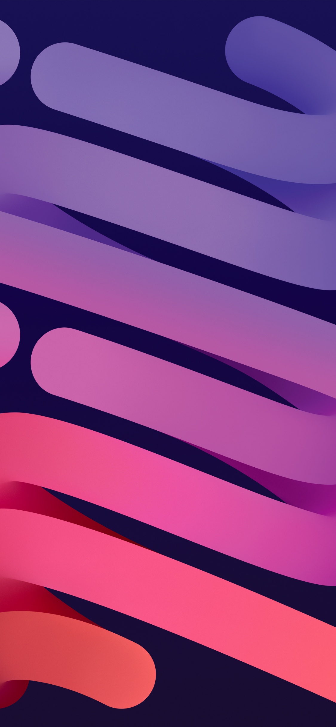 Обои iPad Mini Stock Wallpaper in 4K Resolution (Purple) – Light (for iPad) в разрешении 1125x2436