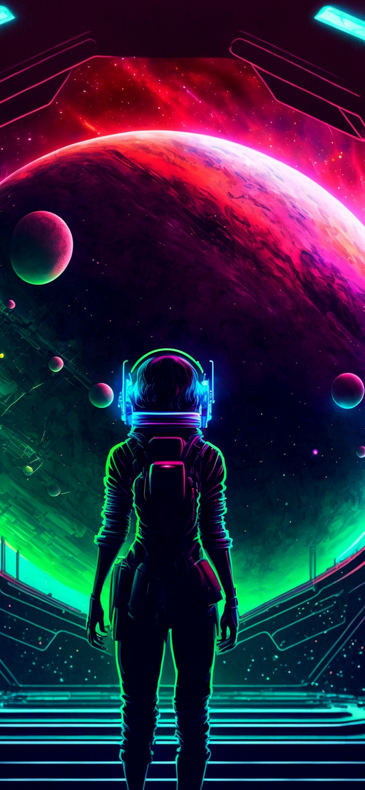 Обои космическое пространство, астрономический объект, звезда, Галактика, Астрономия в разрешении 1242x2688