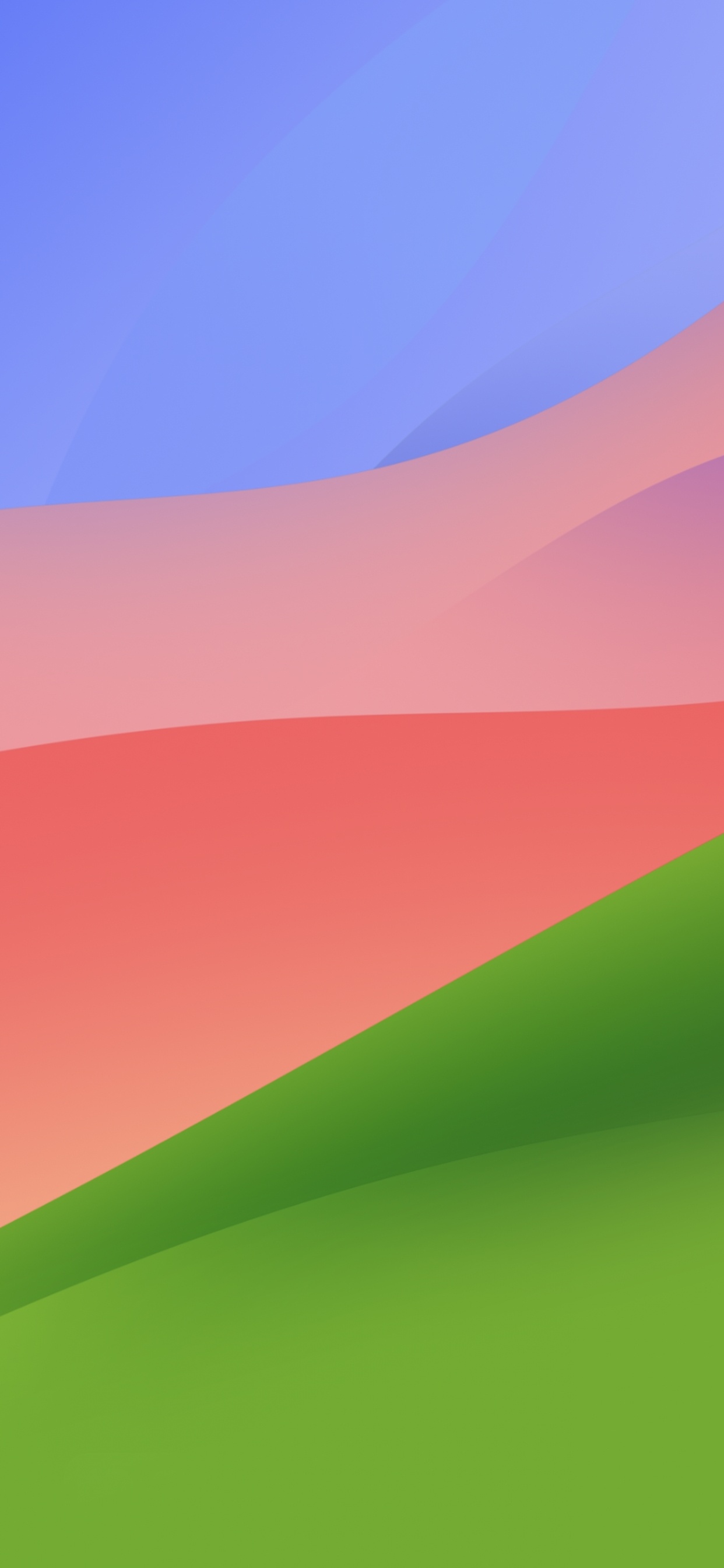 Обои арт, красочность, склон, розовый, материальное свойство в разрешении 1242x2688