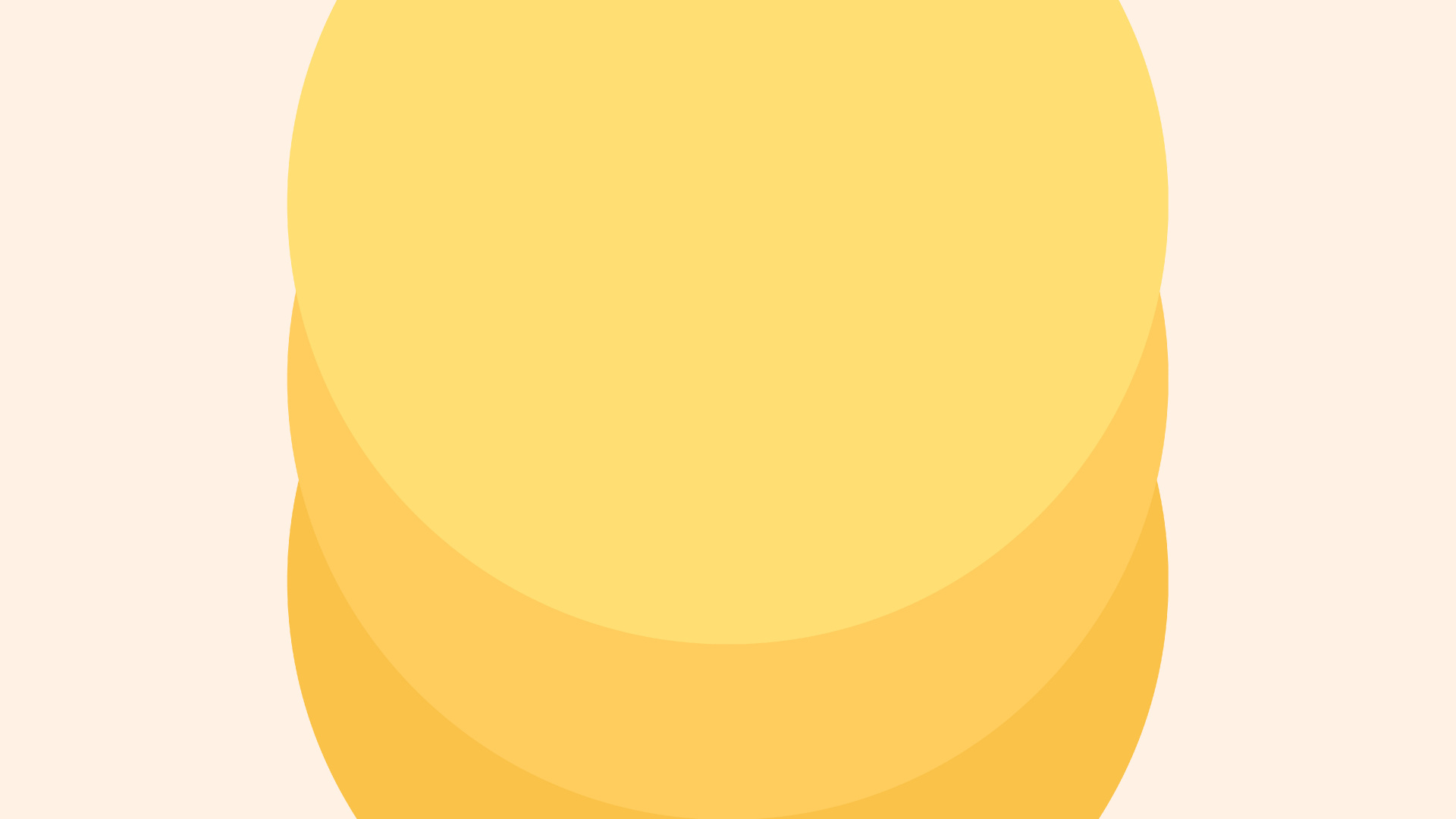 Обои Апельсин, головной убор, полутона и оттенки, круг, персик в разрешении 1920x1080