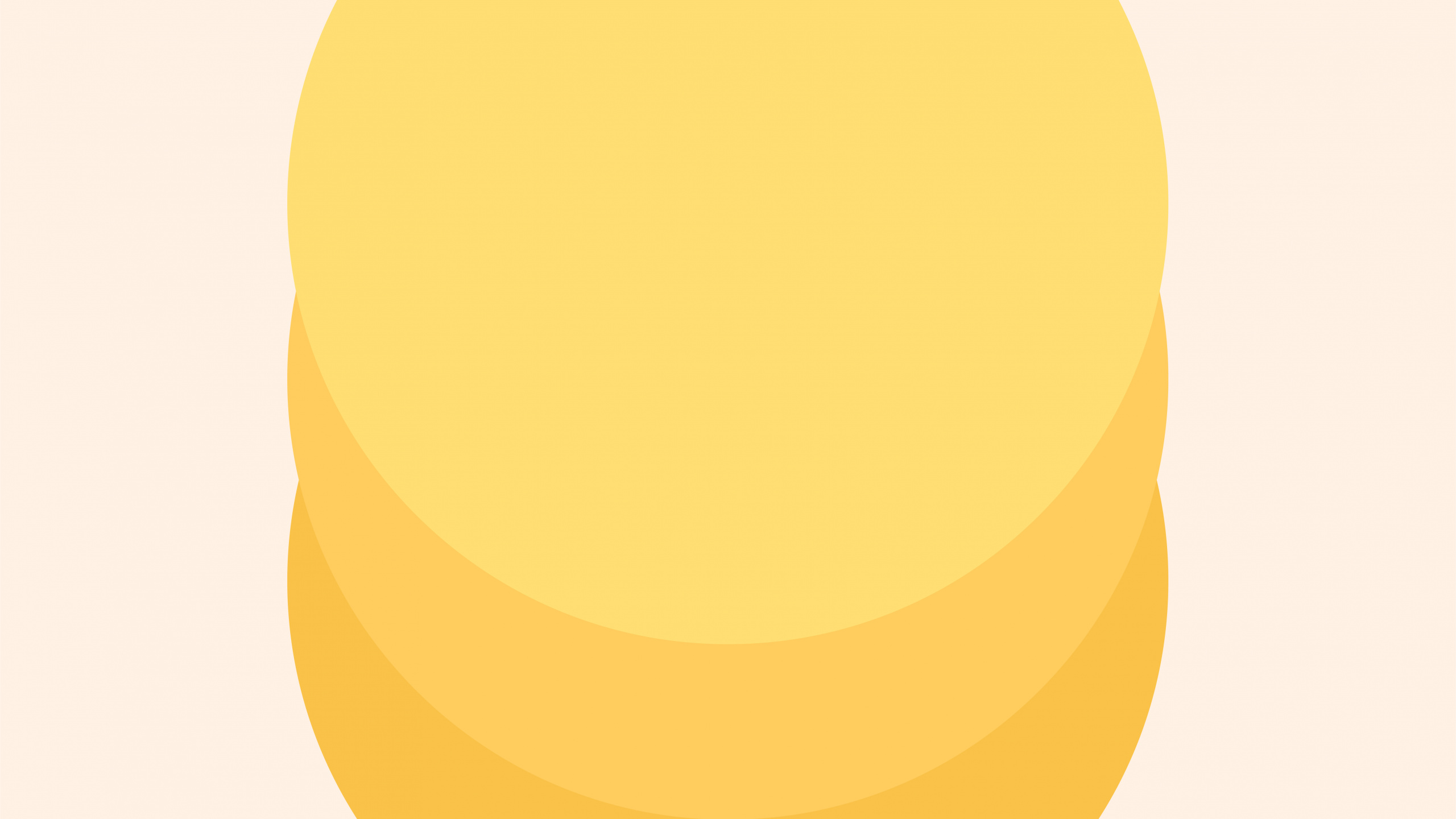 Обои Апельсин, головной убор, полутона и оттенки, круг, персик в разрешении 2560x1440