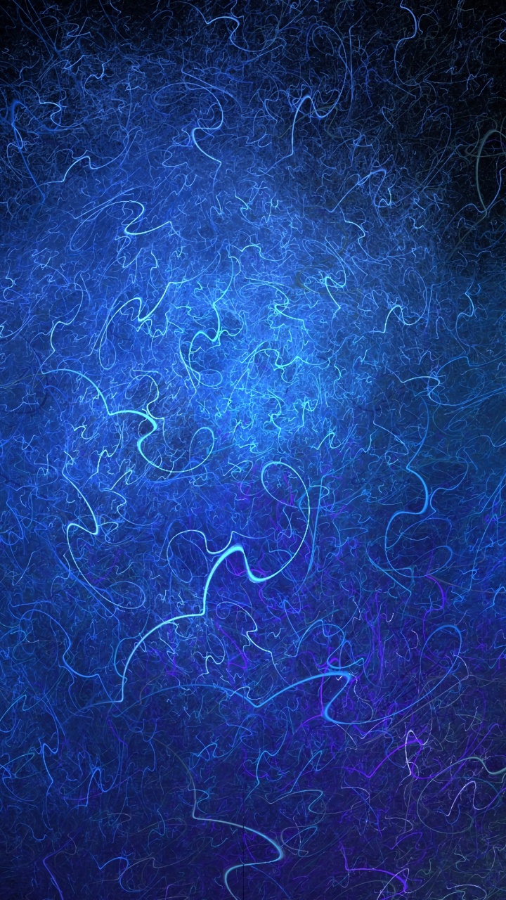Обои графика, Графики движения, синий, черный, атмосфера в разрешении 720x1280