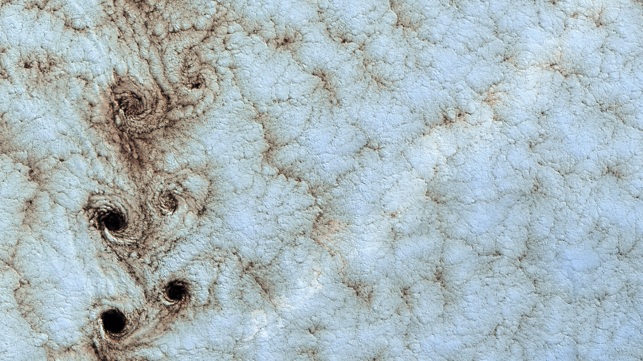 Обои НАСА, Вихрь Krmn улица, земля, вихрь, облако в разрешении 1280x720