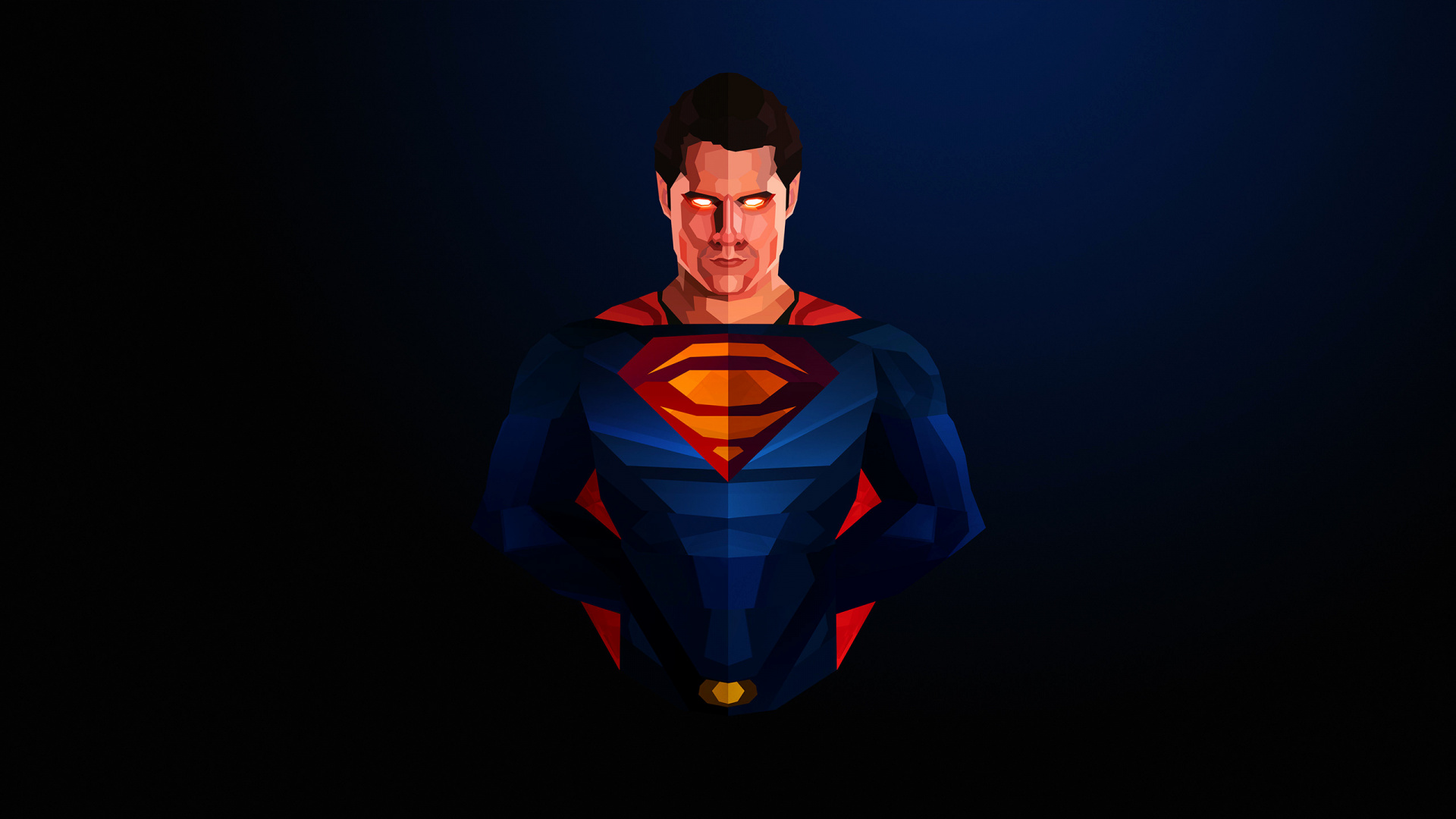 Обои Супермен, супергерой, рисование, арт, Джастин маллер в разрешении 1920x1080