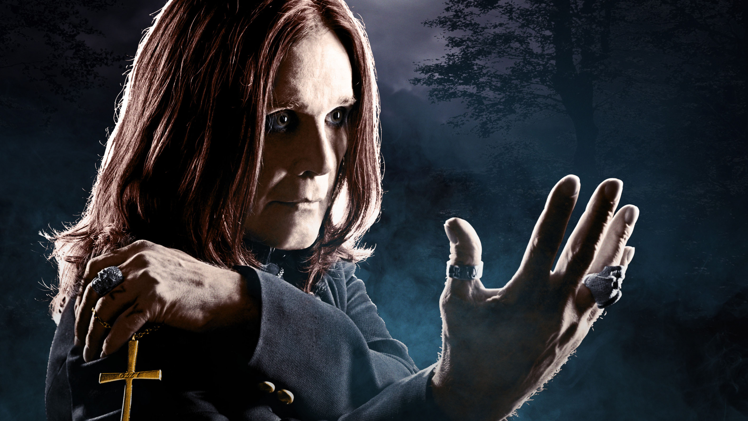 Обои No More Tours II, Блэк Саббат, темнота, концертный тур, музыкальный исполнитель в разрешении 2560x1440