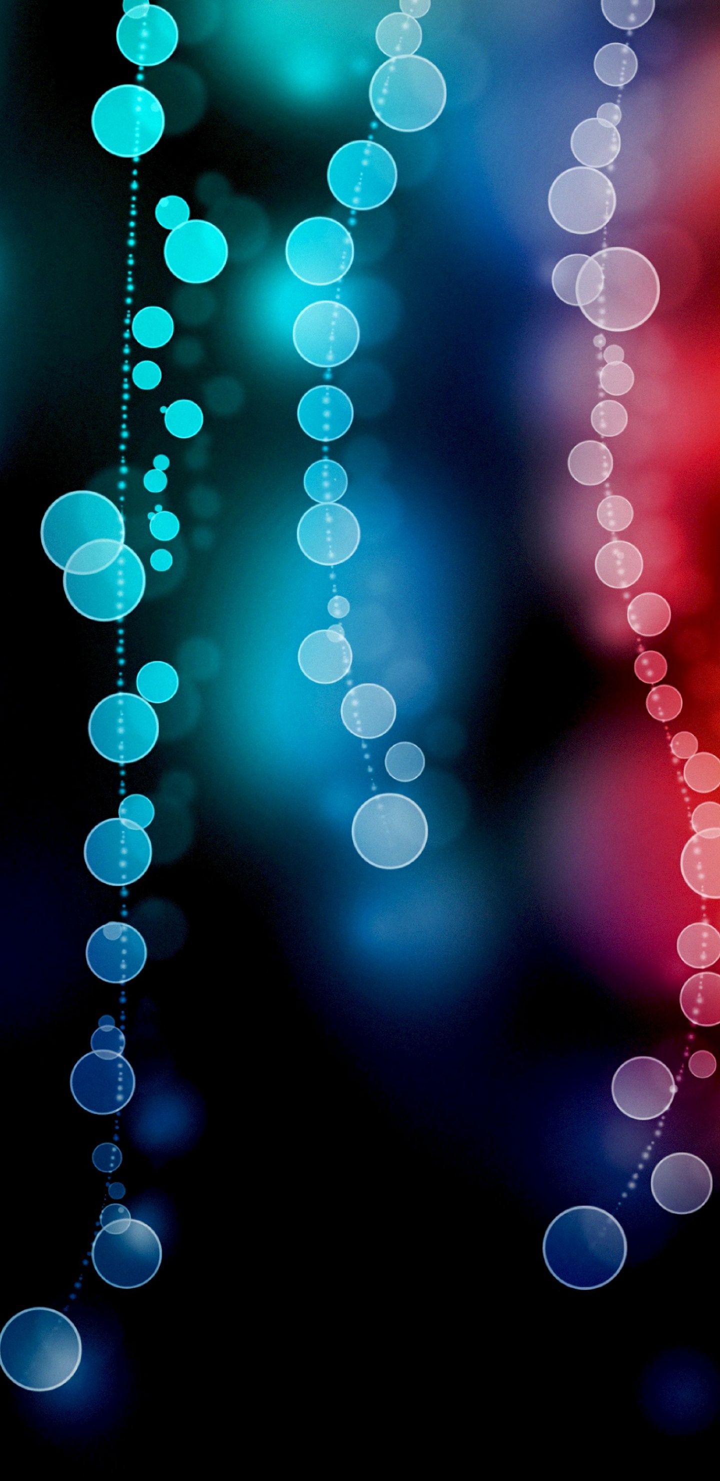 Обои синий, свет, освещение, узор, круг в разрешении 1440x2960