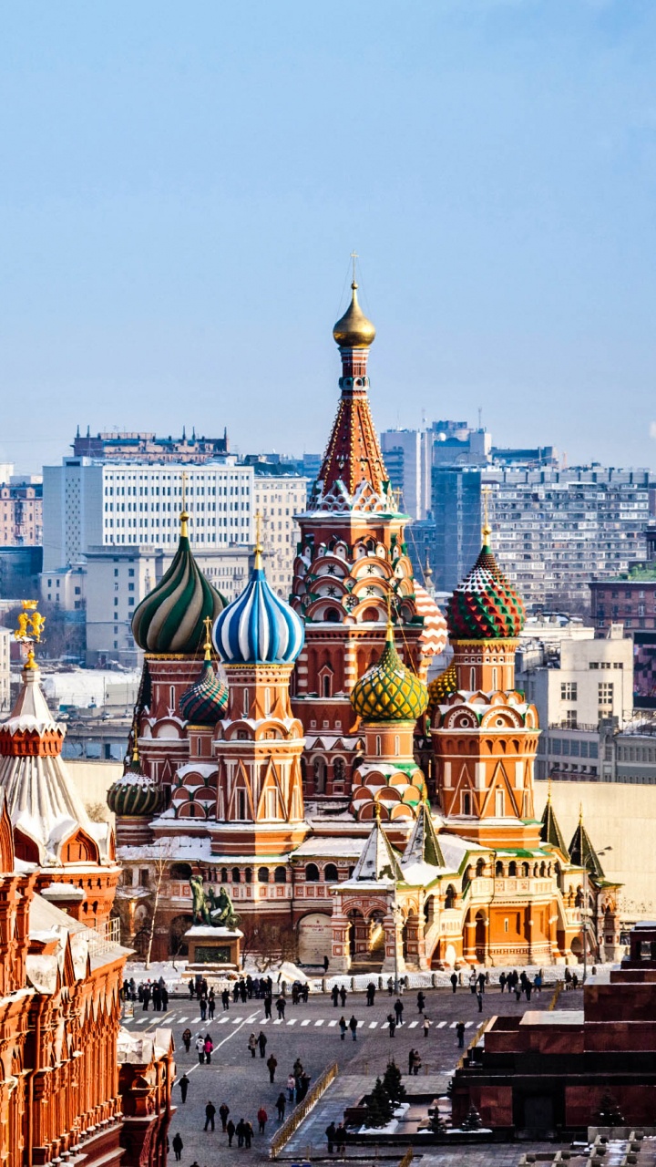 Обои ориентир, город, городской район, метрополия, городской пейзаж в разрешении 720x1280