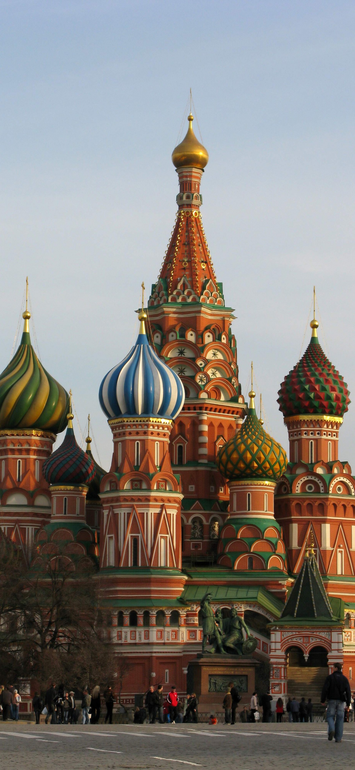 Обои собор Василия Блаженного, Красная площадь, собор, ориентир, место поклонения в разрешении 1242x2688