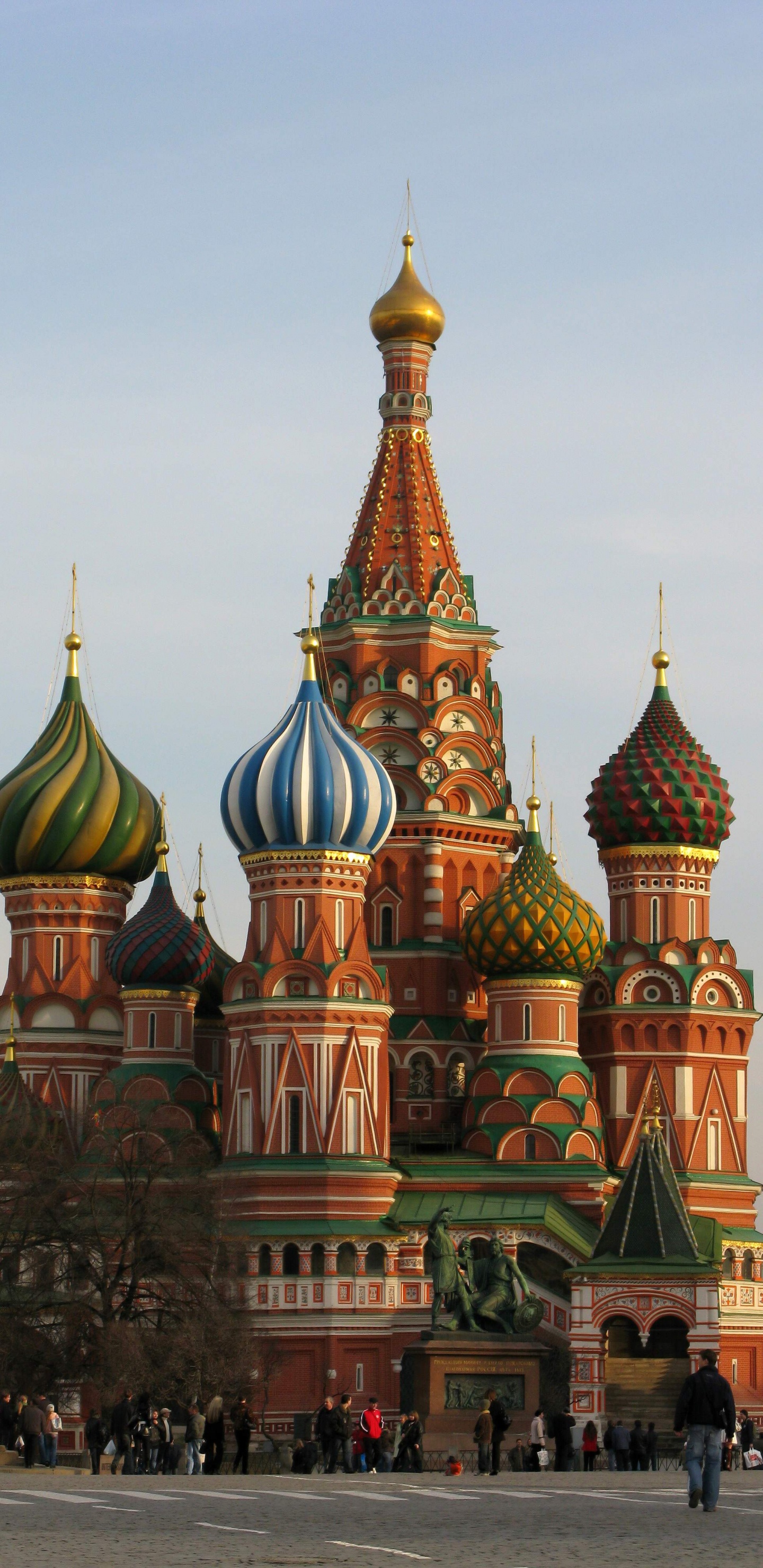 Обои собор Василия Блаженного, Красная площадь, собор, ориентир, место поклонения в разрешении 1440x2960