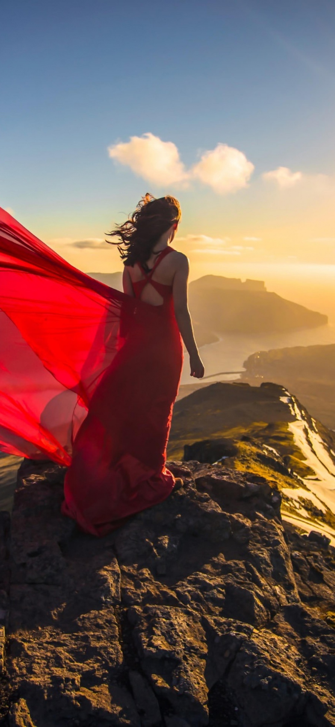 Обои Игорь Калинин, Питер Пирсон, твоя любовь повсюду, облако, Люди в природе в разрешении 1125x2436