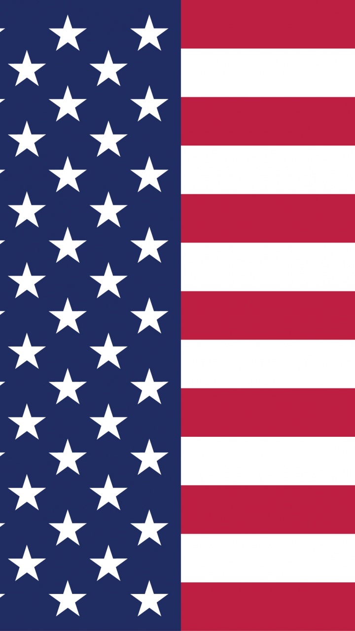 Обои флаг Соединенных Штатов, флаг, линия, узор, пурпурный цвет в разрешении 720x1280