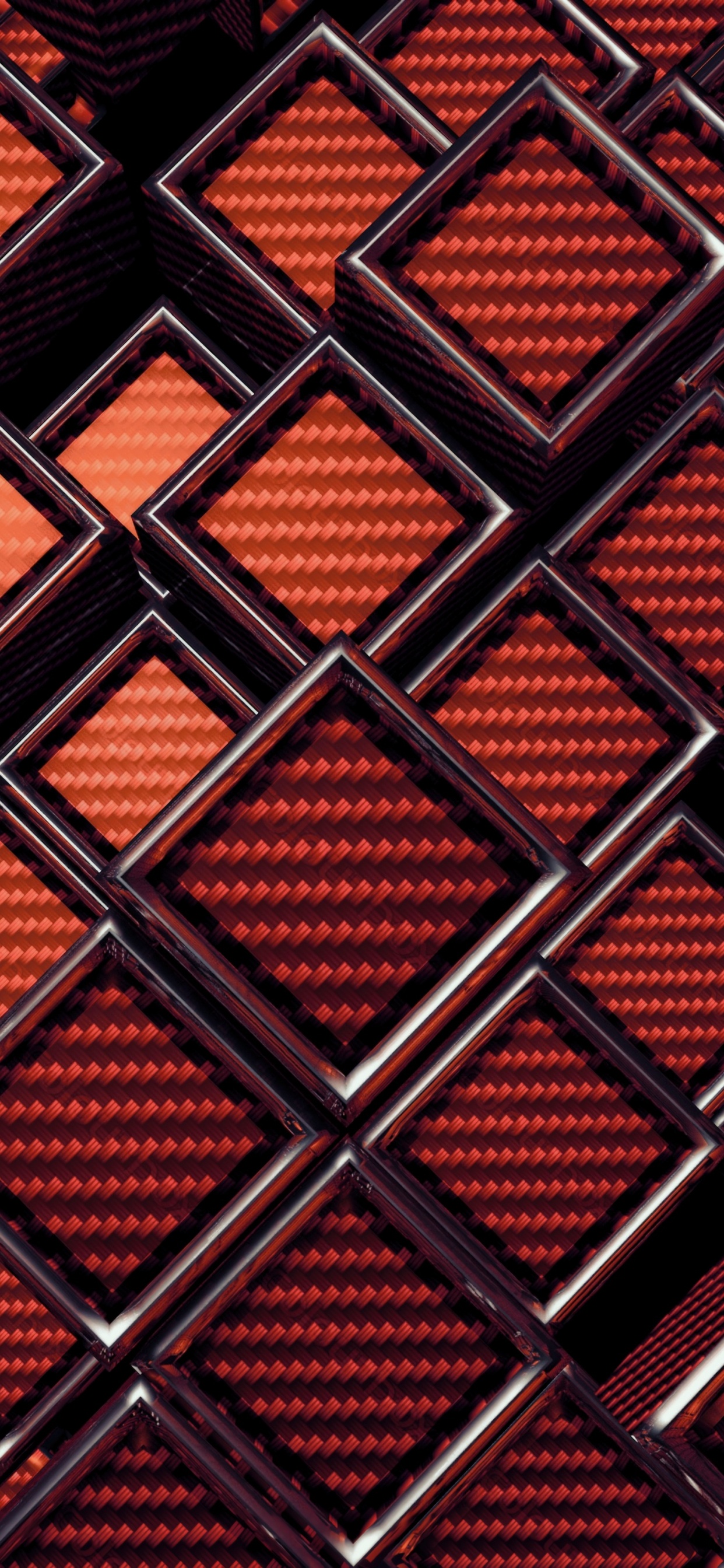 Обои красный цвет, узор, Апельсин, бордовые, коричневый цвет в разрешении 1242x2688