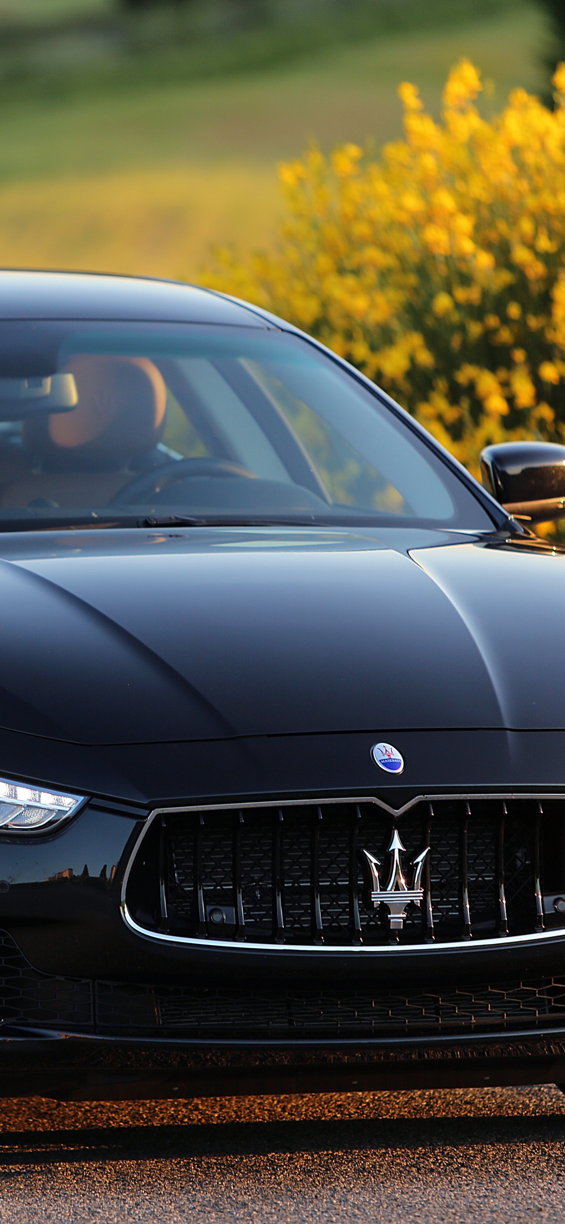 Обои Мазерати, авто, maserati quattroporte, спорткар, Мазерати Гибли в разрешении 1125x2436