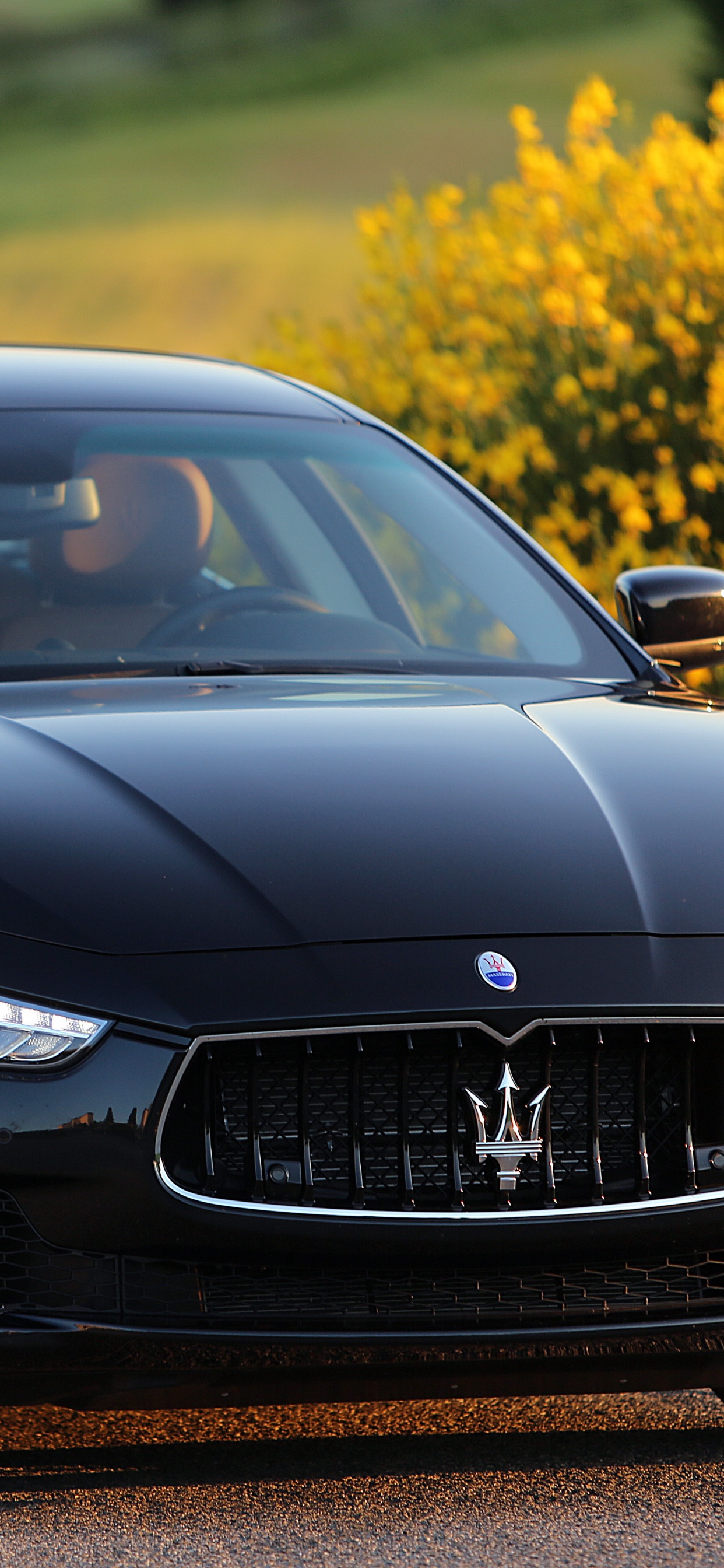 Обои Мазерати, авто, maserati quattroporte, спорткар, Мазерати Гибли в разрешении 1242x2688