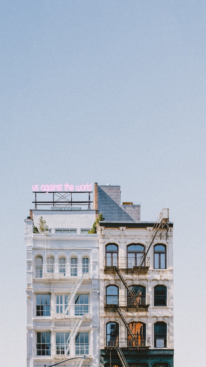 Обои уютный гейб, НьюЙорк, здание, окно, городской дизайн в разрешении 720x1280