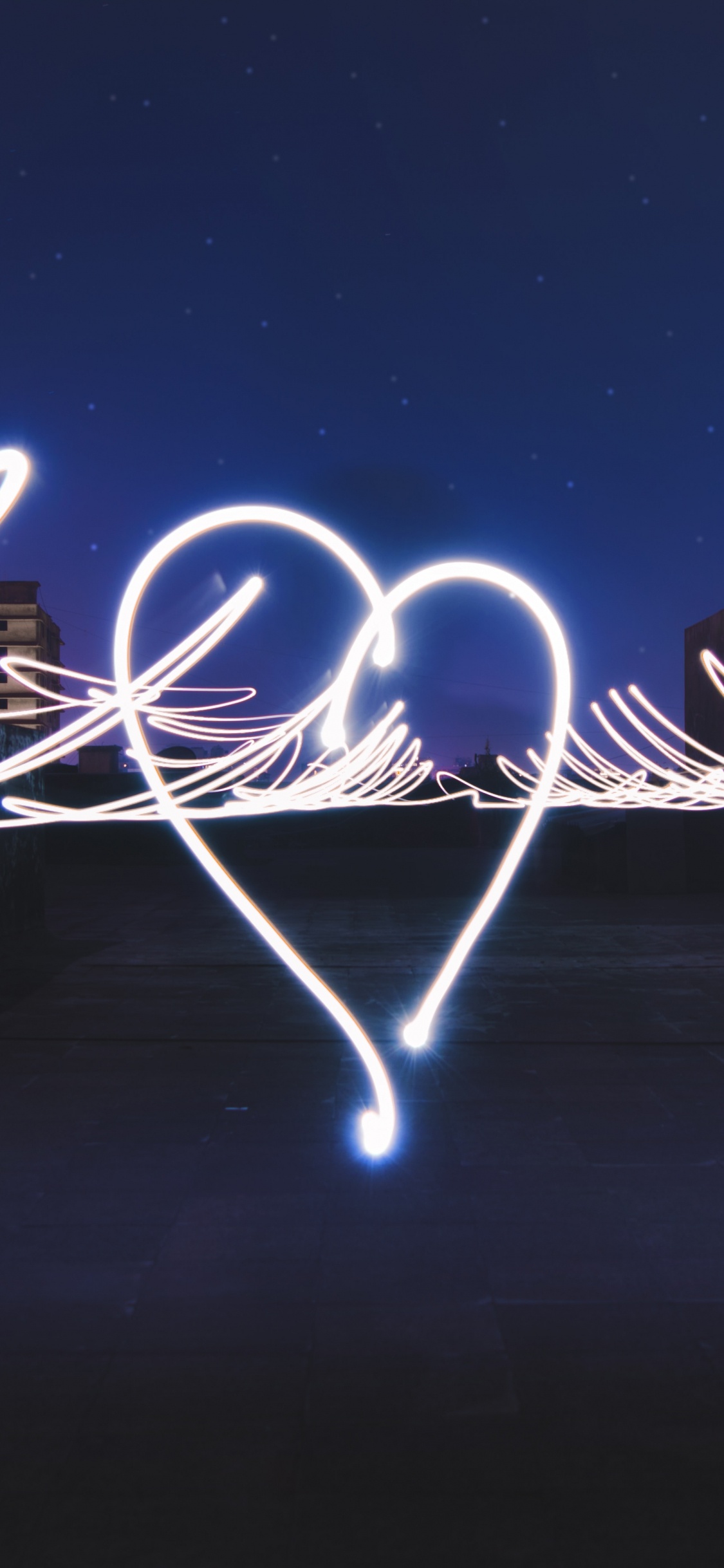 Обои электрик, дизайн, Светопись, темнота, свет в разрешении 1125x2436