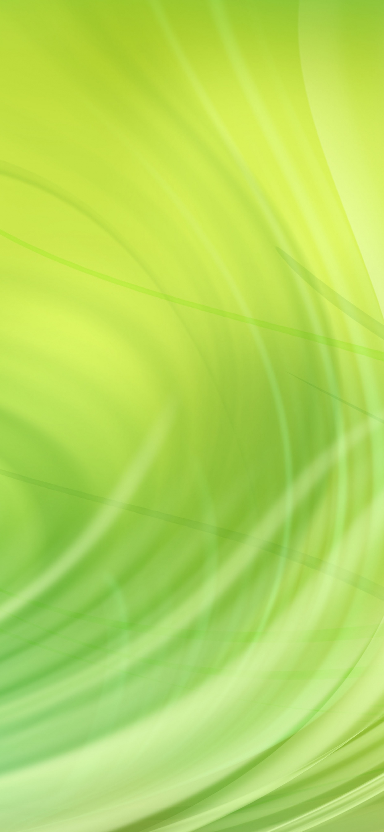 Обои зеленый, свет, желтый, круг, линия в разрешении 1242x2688