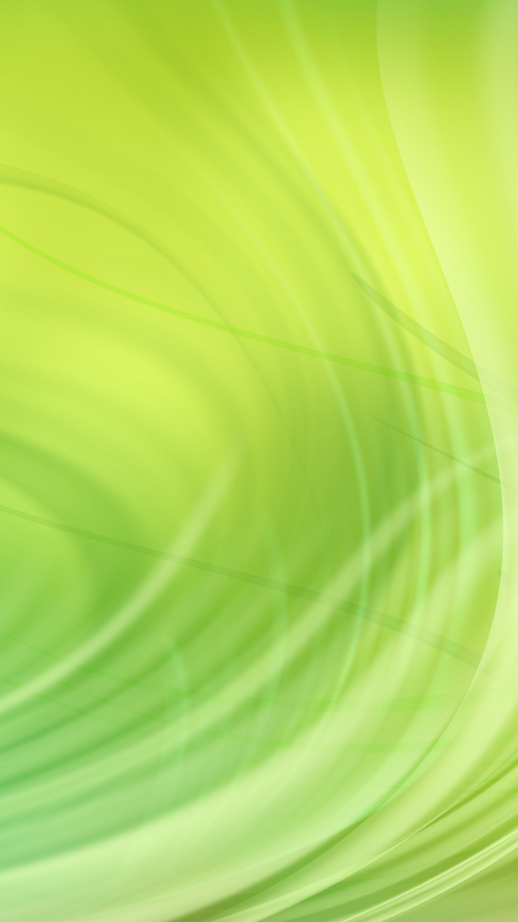 Обои зеленый, свет, желтый, круг, линия в разрешении 750x1334