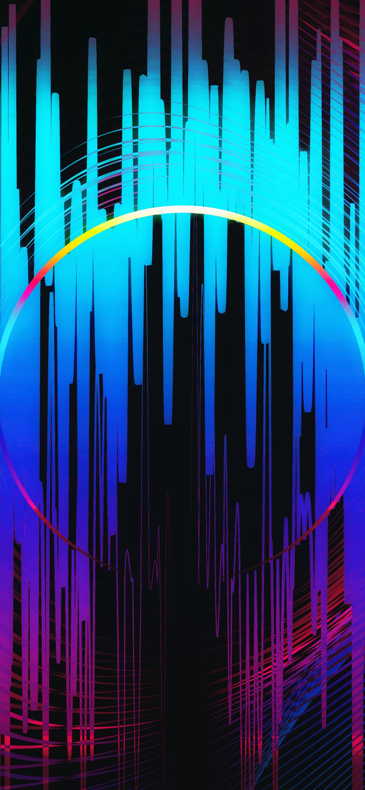 Обои цифровое искусство, арт, графический дизайн, иллюстрация, дизайн в разрешении 1242x2688