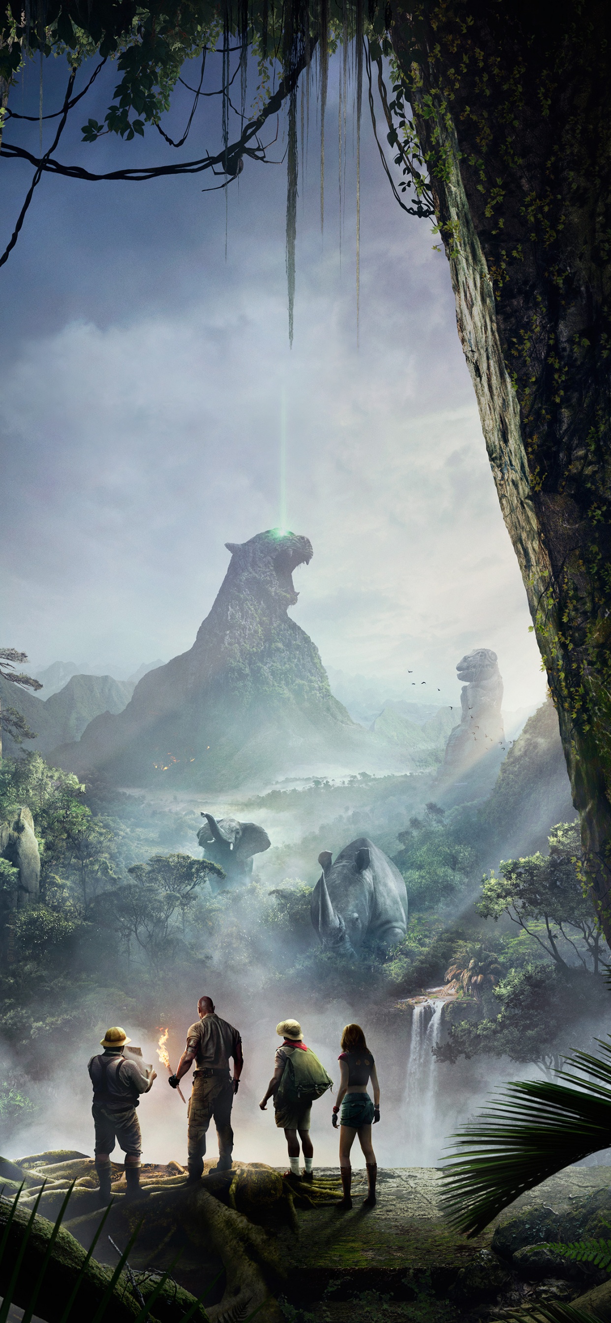 Обои растение, гора, мир, облако, природа в разрешении 1242x2688