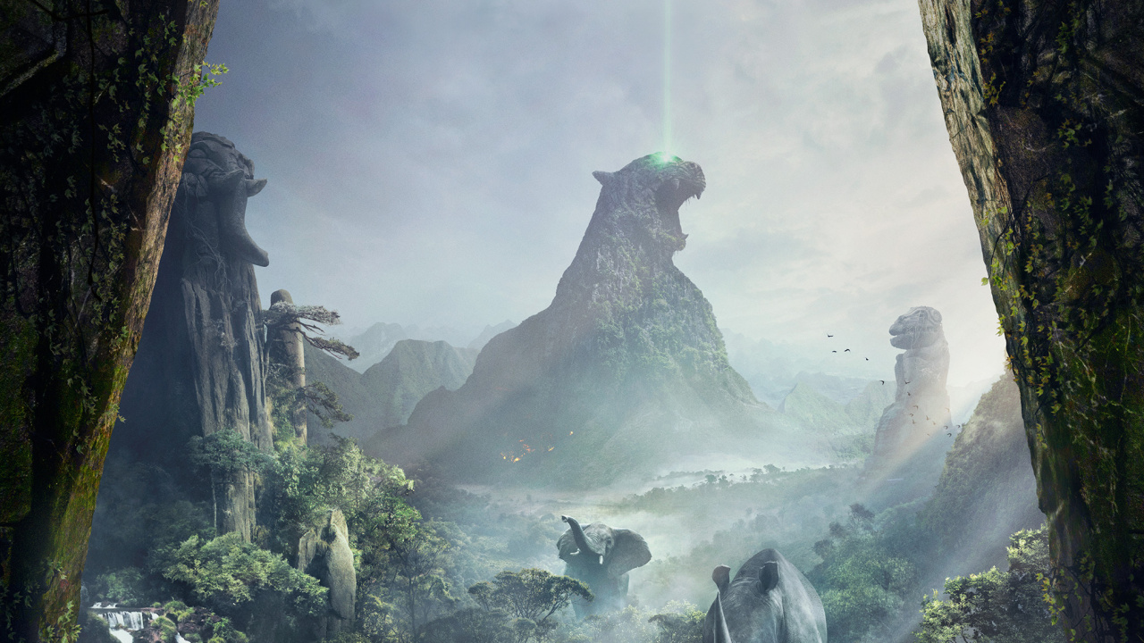 Обои растение, гора, мир, облако, природа в разрешении 1280x720