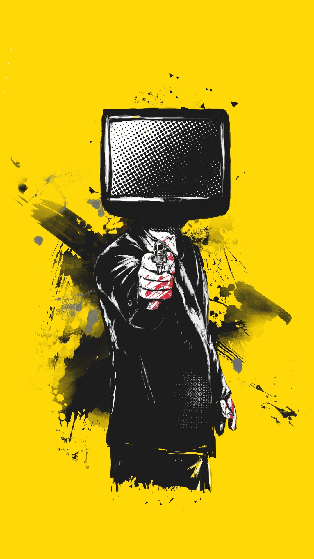 Обои графический дизайн, дизайн, арт, графика, наклейка в разрешении 1080x1920